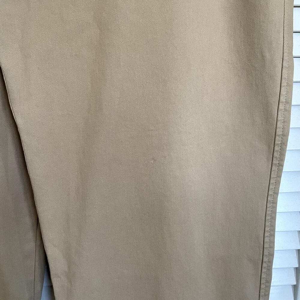 Kut From the Kloth Sienna High-Rise Rolled Hem Khaki Pants 12 Preppy Minimalist - Picture 9 of 9